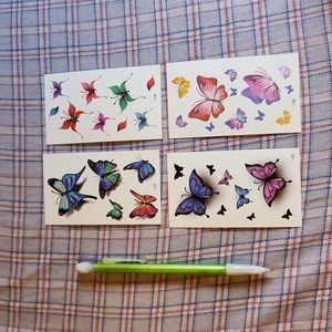 Butterfly Temporary tattoos